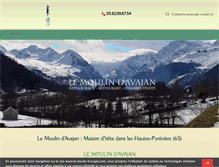 Tablet Screenshot of le-moulin-d-avajan.com